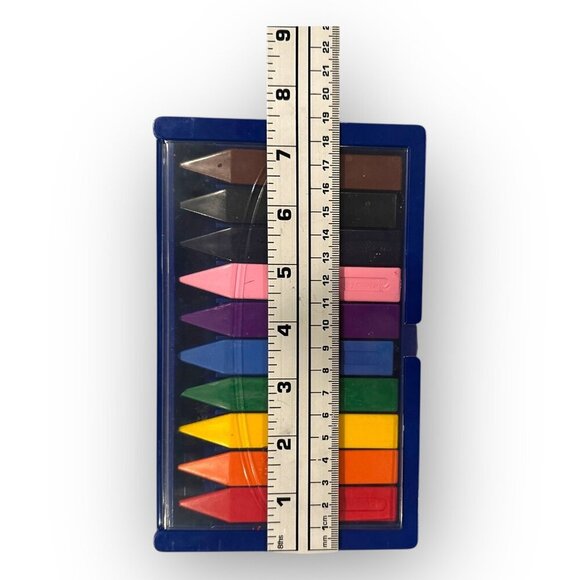 Melissa & Doug 10 Jumbo Triangular Crayons & Crayola Giant Coloring Pages Set - Picture 5 of 10